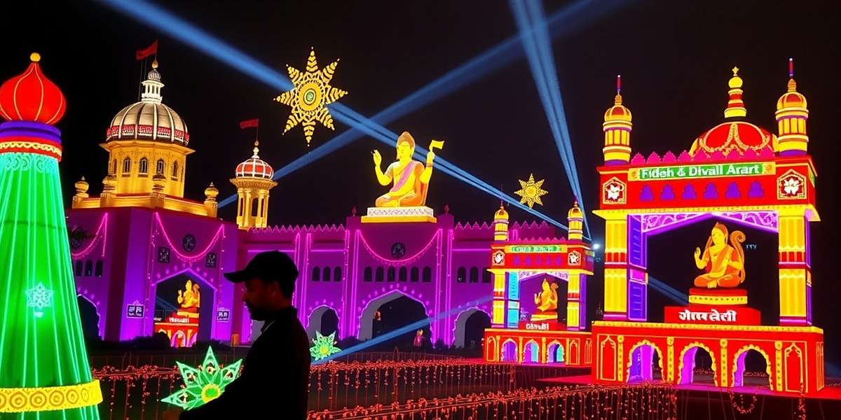 Bengaluru United Diwali Celebrations Bengaluru United Diwali event screenshot showing decorated city with lights and celebrations