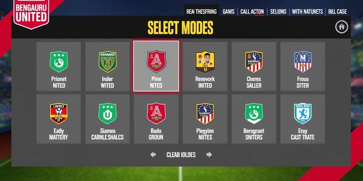 Bengaluru United Game Modes Bengaluru United gameplay screenshot showing multiple game modes selection screen